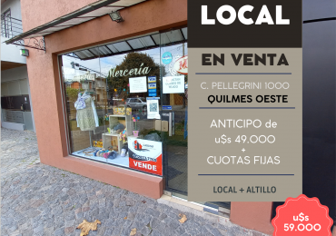 Local Comercial en Quilmes - FINANCIACION