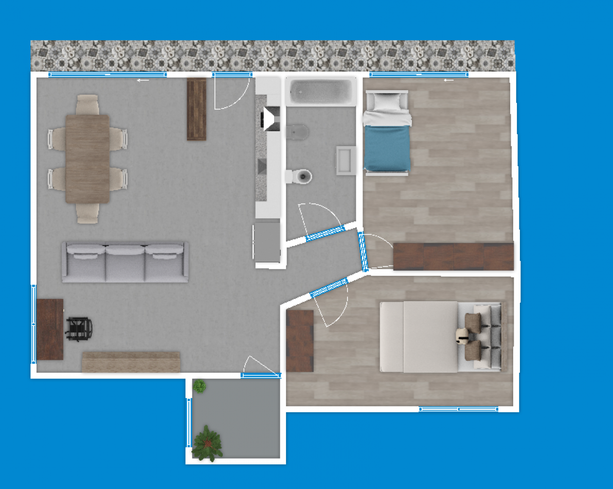 Departamento de 3 ambientes QUILMES CENTRO